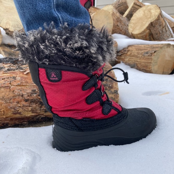 Kamik kids winter snow boots. Waterproof and insulated - Picture 7 of 7